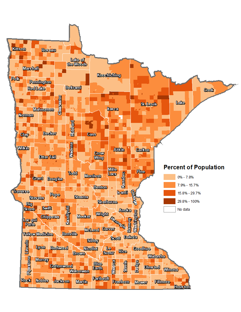 MN Public Health Data Access Portal - Heat-Related Illness maps - MN Data